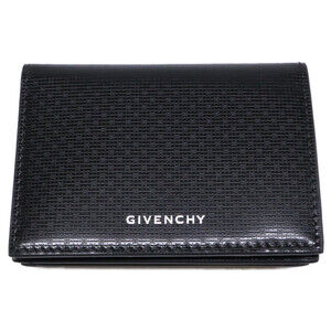 GIVENCHY BK60EHK1T4 001 BUSINESS CARD HOLDER, BLACK, Men's